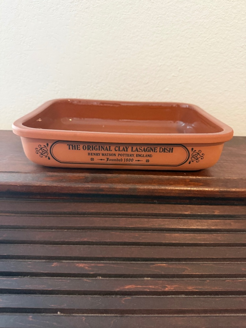 Henry Watson Pottery Lasagna Pan